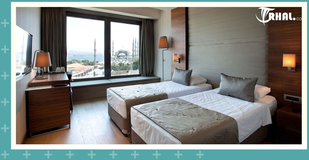غرف بإطلالة على البحر (Seaview Room) فندق ارجاديا بلو